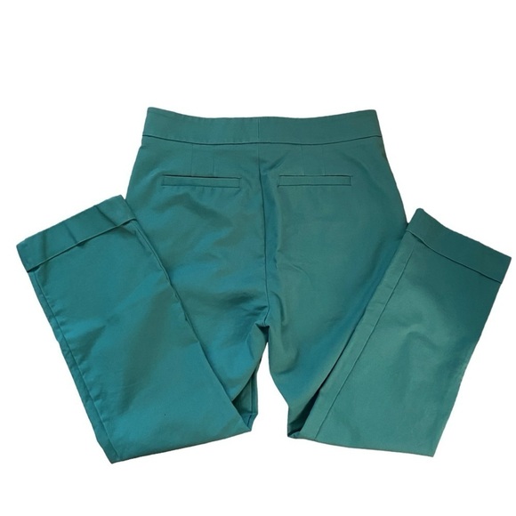 Boden Cuffed Sage Green Shatham High Waisted Career Trousers Slacks Pants - Picture 3 of 8